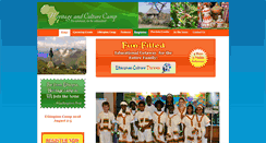 Desktop Screenshot of heritageandculturecamp.org